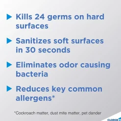 Clorox 4 in One Disinfectant & Sanitizer, Lavender, 14 oz. (32512)