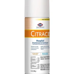 Clorox Healthcare Citrace Hospital Disinfectant & Deodorizer, Aerosol Spray, Citrus, 14 Ounces (49100)