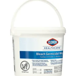 Clorox Healthcare Disinfecting Wipes, 110 Wipes/Container, 2/Carton (30358CT)