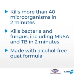 Clorox Healthcare VersaSure Disinfectant Wipes, 30 Count Soft Pack (31760)