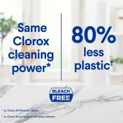 Clorox Multipurpose Cleaner Refill Pods, Crisp Lemon Scent, 2 Pods/Box, 8 Boxes/Carton (60161)