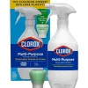 Clorox Multi-Purpose Cleaning Spray System Starter Kit, 1 Spray Bottle and 1 Refill, Crisp Lemon, 1.13 fl. oz. (60160)