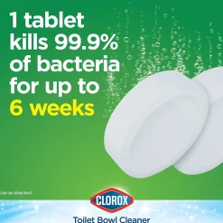 Clorox Ultra Clean Toilet Tablets Bleach, 3.5 oz. (CLO30024)