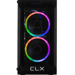 CLX SET TGMSETRTA3502BM Gaming Desktop Computer, AMD Ryzen 7 5700X, 16GB Memory, 1TGB SSD, 2TB HDD