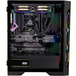 CLX SET TGMSETRTU2B02BM Gaming Desktop Computer, AMD Ryzen 9 7900X, 32GB Memory, 1TB SSD, 4TB HDD