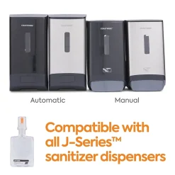 Coastwide Professional 70% Alcohol Gel Hand Sanitizer Refill for J-Series, 1200 mL, 2/Carton (CWJSR-HSG)