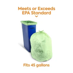 Coastwide Professional™ 40-45 Gallon Trash Bag with 30% PCR, 40