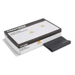 Coastwide Professional™ 30-33 Gallon Trash Bag, 33" x 39", Low Density, 2 mil, Black, 100 Bags/Box (CW57403)