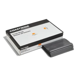 Coastwide Professional™ 40-45 Gallon Trash Bag, 39" x 47", Low Density, 1.7 mil, Silver, 50 Bags/Box (CW18189)