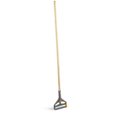 Coastwide Professional™ 60" Side Gate Wood Wet Mop Handle, Plastic Head (CW61061-CC)