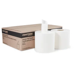 Coastwide Professional™ Centerpull Paper Towel, 2-Ply, White, 660 Sheets/Roll, 6 Rolls/Carton (CW26115)