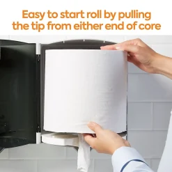 Coastwide Professional™ Centerpull Paper Towel, 2-Ply, White, 660 Sheets/Roll, 6 Rolls/Carton (CW26115)