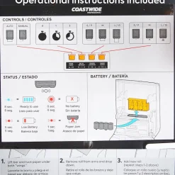 Coastwide Professional J-Series Automatic Hardwound Paper Towel Dispenser, Black (CWJAHT-B-CC)