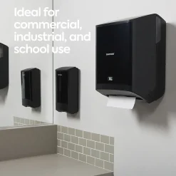 Coastwide Professional J-Series Automatic Hardwound Paper Towel Dispenser, Black (CWJAHT-B-CC)