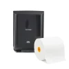 Coastwide Professional J-Series Manual Hardwound Paper Towel Dispenser, Black (CWJMHT-B-CC)