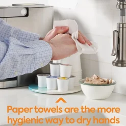 Coastwide Professional™ J-Series Hardwound Paper Towels, 1-ply, 800 ft./Roll, 6 Rolls/Carton (CWJHT-NAT)