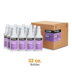 Coastwide Professional Restroom Cleaner Non-Acid Disinfectant Bathroom Cleaner, 32 Oz., 12/Carton (CW110RU32-ACT)