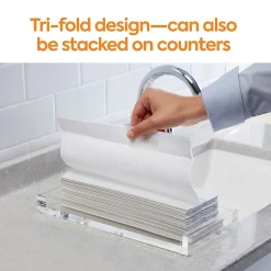 Coastwide Professional™ Recycled Multifold Paper Towels, 1-ply, 250 Sheets/Pack, 16 Packs/Carton (CW25384)