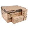 Coastwide Professional™ Recycled Multifold Paper Towels, 1-ply, 250 Sheets/Pack, 16 Packs/Carton (CW25228)