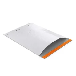 Coastwide Professional Self-Sealing Poly Mailer, 14.5" x 19", White, 100/Pk (CW56583)