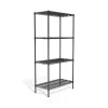 Coastwide Professional™ 4-Shelf Wire Unit, 36"W, Black (CW25470)