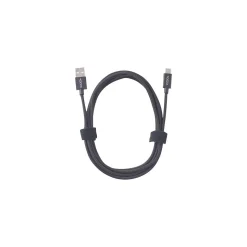 CODi 6' USB-C to USB-A Braided Nylon Charge & Sync Cable, Black (A10161)