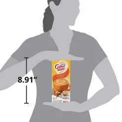 Coffee mate Hazelnut Liquid Creamer, 0.38 oz., 200/Carton (NES35180CT)