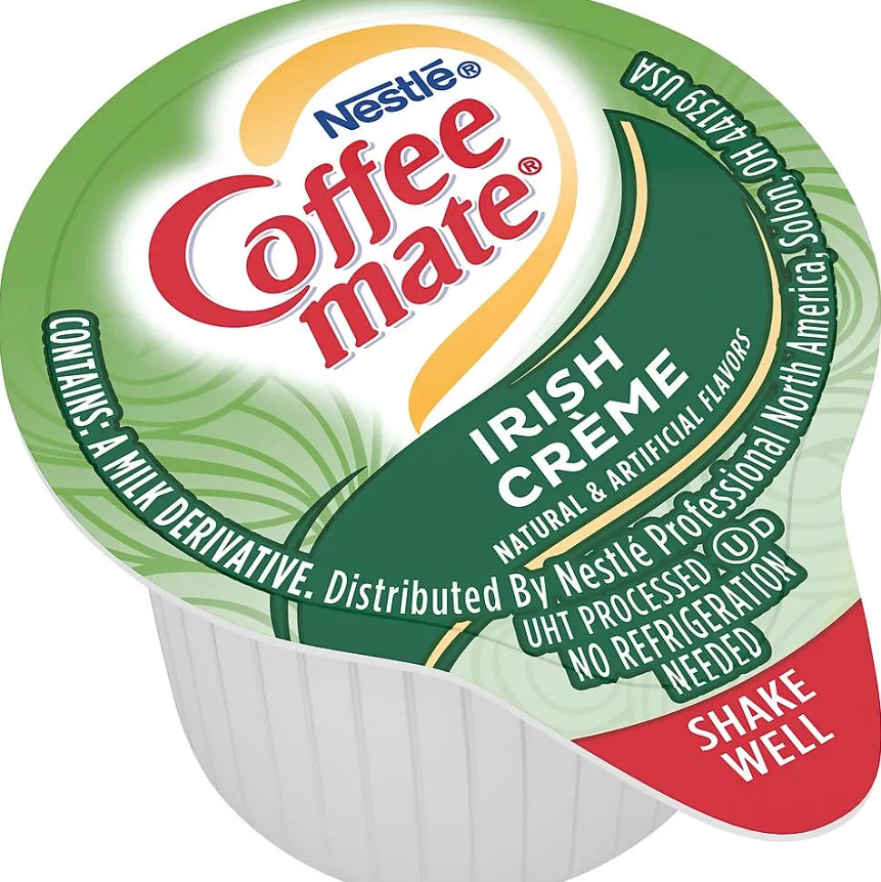 Coffee mate Irish Crème Liquid Creamer, 0.38 oz., 200/Carton (NES35112CT)