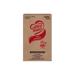Coffee mate Original Lactose Free Liquid Creamer, 0.38 fl. oz., 50/Dispenser, 4 Dispensers/Carton (NES35110)