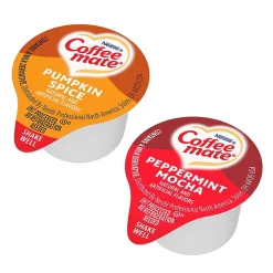 Coffee mate Seasonal Pack Creamer, 50 Count/Pack, 4/Pack (700-00095)