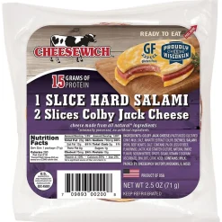 Colby Jack & Hard Salami Cheesewich, 16/ Pack (366-00003)