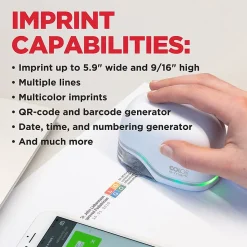 COLOP e-mark Electronic Digital Stamp and Marking Device, Cyan/Magenta/Yellow Ink (039201)