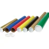 Color Mailing Tubes, 3" x 12", Red