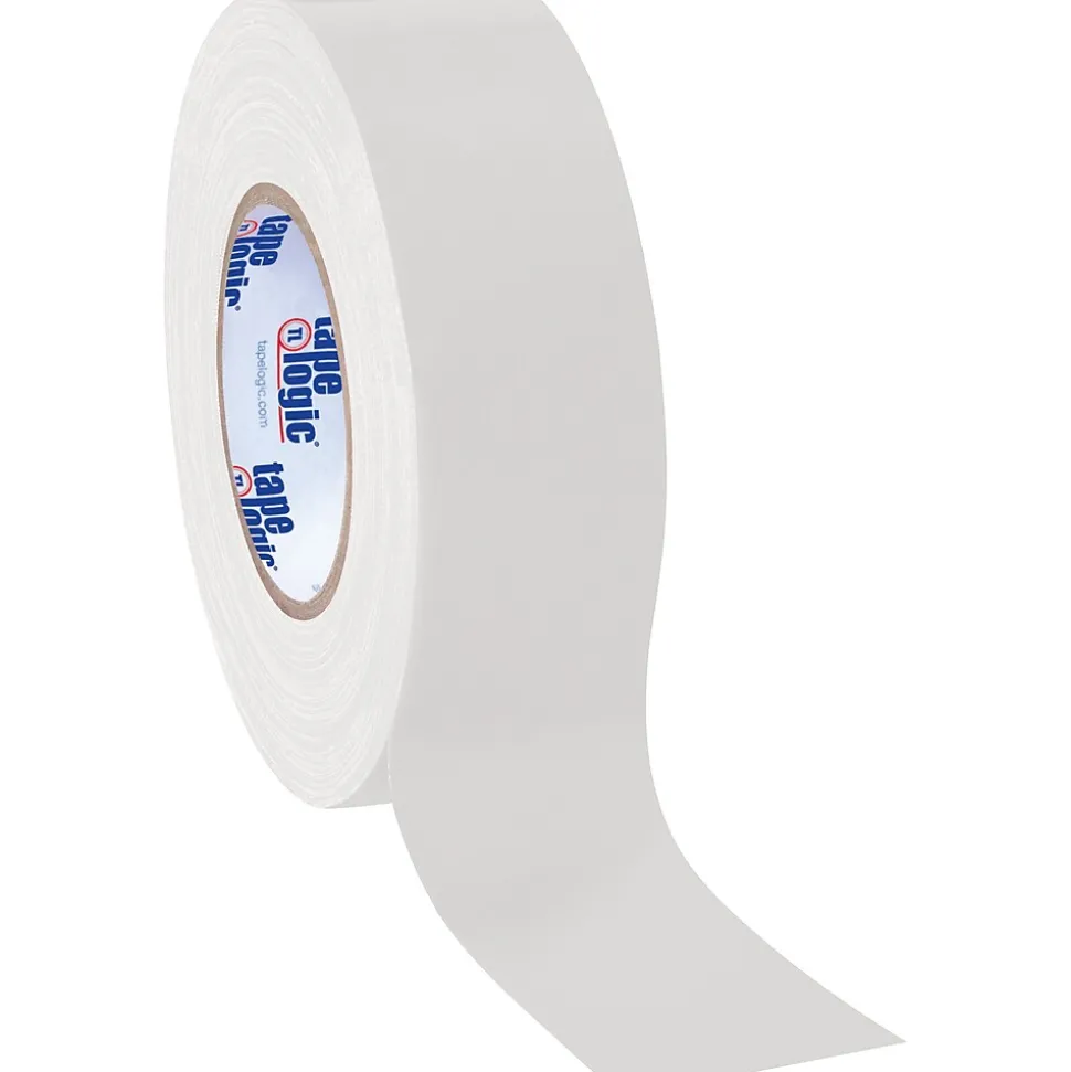 Colored Duct Tape, White, 2" x 60 yards, 3/Pack