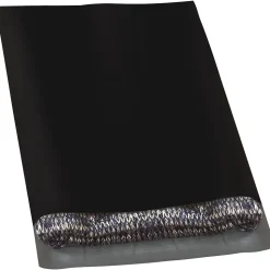 Colored Poly Mailers, Black, 12