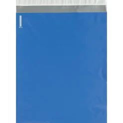 Colored Poly Mailers, Blue, 14-1/2 x 19", 100/Case