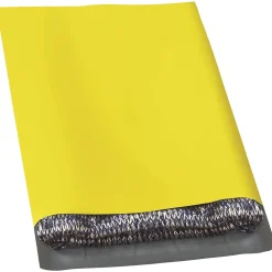 Colored Poly Mailers, Yellow, 12