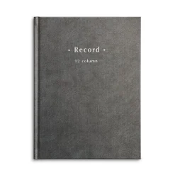 Columnar Book, 12-Columns, 7.25" x 9.5", Blue Marble, 40 Sheets/Book (217976ABF)