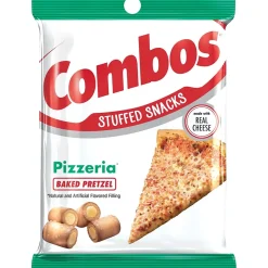 Combos Pizzeria Pretzels Nuggets, 6.3 oz. Bags, 12 Bags/Carton (42006)
