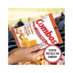 Combos Stuffed Snacks Cheddar Cheese Pretzels Nuggets, 6.3 oz. (06171)