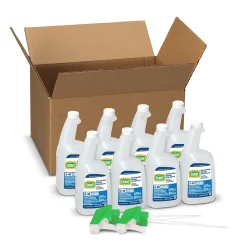 Comet Professional Multi Purpose Disinfecting Liquid Cleaner with Bleach Spray for Commercial Use, 32 fl. oz., 8/Carton (30314)
