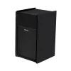 Commercial Zone EarthCraft Plastic Outdoor Trash Can, 32 Gallon, Black (71SLFR32-01272)