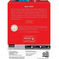 Community Coffee Breakfast Blend Coffee Keurig® K-Cup® Pods, Medium Roast, 24/Box (5000374324)