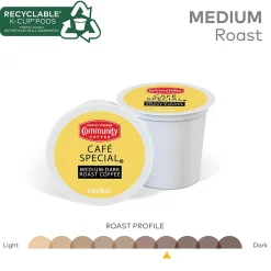 Community Coffee Cafe Special Coffee Keurig® K-Cup® Pods, Medium Dark Roast, 24/Box (5000374325)