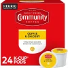 Community Coffee Chicory Coffee Keurig® K-Cup® Pods, Medium Dark Roast, 24/Box (5000374326)
