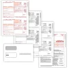 ComplyRight 2024 1098 Tax Form Envelopes, 3-Part, 2-Up, Copies A, B, C and/or State, 10/Pack (6108E10)