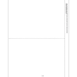 ComplyRight 2024 1099 Tax Form, 2-Part, 2-Up, 50/Pack (514450)