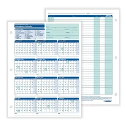 ComplyRight 2024-2025 Academic Attendance Calendar, 50/Pack (A43005015)