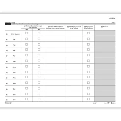 ComplyRight 2024 1094-C Tax Form, 1-Part, White/Black, 500/Pack (1094CT500)