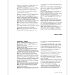 ComplyRight 2024 1099-DIV Tax Form, 1-Part, 2-Up, Recipient Copy B, 50/Pack (513150)